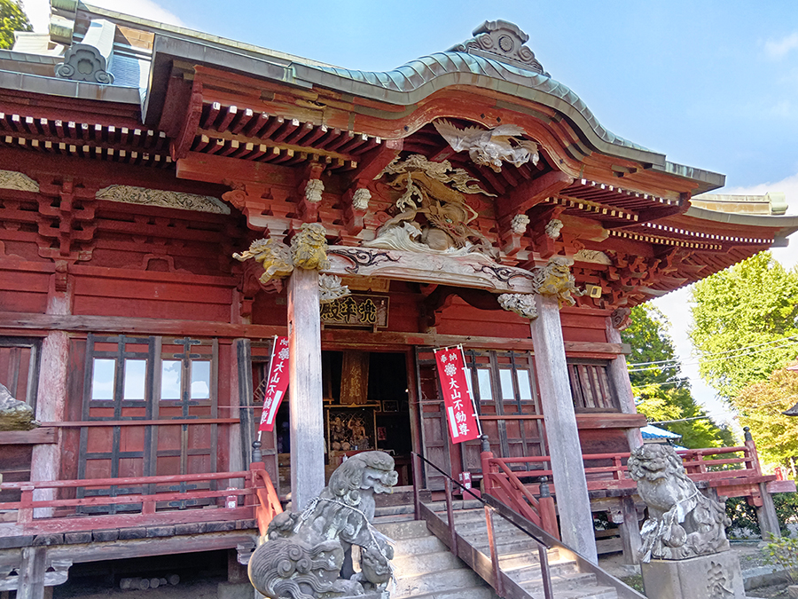 大山寺不動堂と宮殿が国の重要文化財(建造物)に